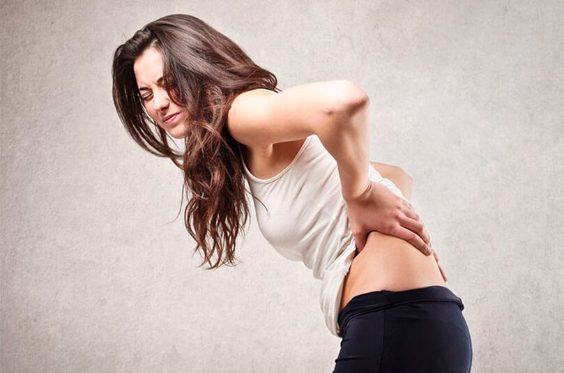 Female back pain